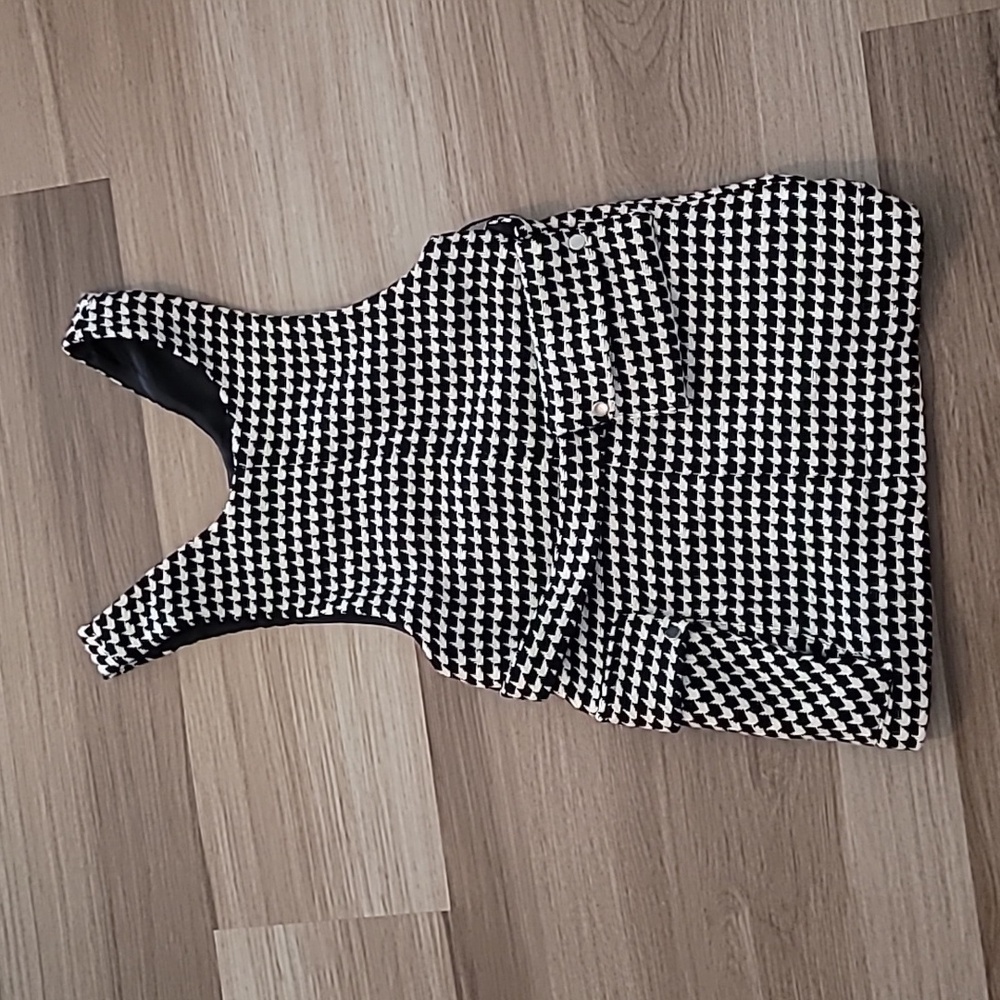 Zara girls tweed dress NWT